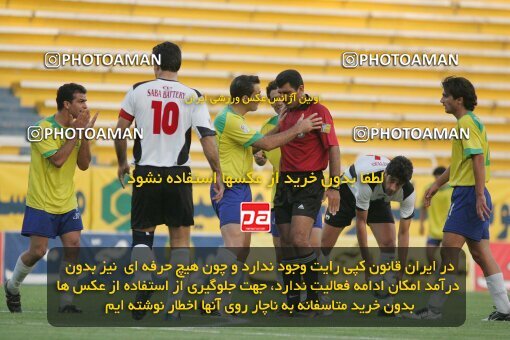1930554, Tehran, Iran, لیگ برتر فوتبال ایران، Persian Gulf Cup، Week 5، First Leg، 2005/09/28، Rah Ahan 1 - 0 Saba
