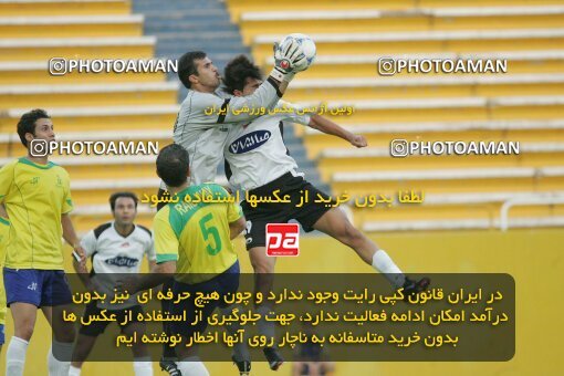 1930566, Tehran, Iran, لیگ برتر فوتبال ایران، Persian Gulf Cup، Week 5، First Leg، 2005/09/28، Rah Ahan 1 - 0 Saba