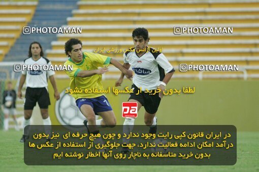 1930567, Tehran, Iran, لیگ برتر فوتبال ایران، Persian Gulf Cup، Week 5، First Leg، 2005/09/28، Rah Ahan 1 - 0 Saba