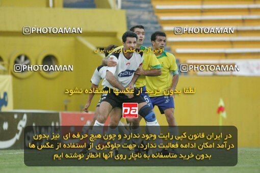 1930573, Tehran, Iran, لیگ برتر فوتبال ایران، Persian Gulf Cup، Week 5، First Leg، 2005/09/28، Rah Ahan 1 - 0 Saba