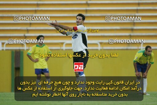 1930583, Tehran, Iran, لیگ برتر فوتبال ایران، Persian Gulf Cup، Week 5، First Leg، 2005/09/28، Rah Ahan 1 - 0 Saba