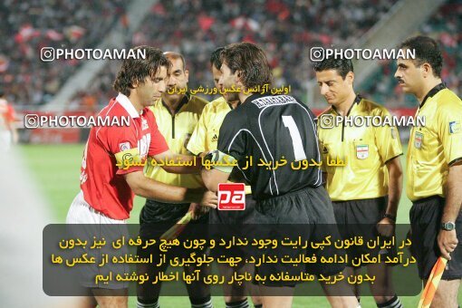1930622, Tehran, Iran, لیگ برتر فوتبال ایران، Persian Gulf Cup، Week 5، First Leg، 2005/09/30، Persepolis 1 - 0 Shahid Ghandi