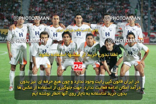 1930623, Tehran, Iran, لیگ برتر فوتبال ایران، Persian Gulf Cup، Week 5، First Leg، 2005/09/30، Persepolis 1 - 0 Shahid Ghandi