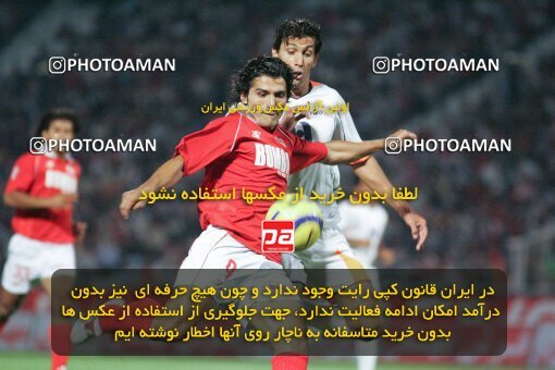 1930626, Tehran, Iran, لیگ برتر فوتبال ایران، Persian Gulf Cup، Week 5، First Leg، 2005/09/30، Persepolis 1 - 0 Shahid Ghandi