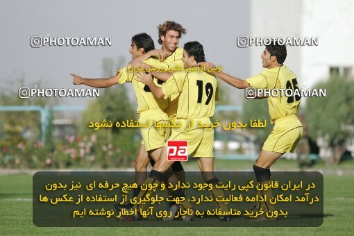 1930685, Tehran,Sabashahr, Iran, لیگ برتر فوتبال ایران، Persian Gulf Cup، Week 6، First Leg، 2005/10/03، Saba 3 - 1 Sepahan