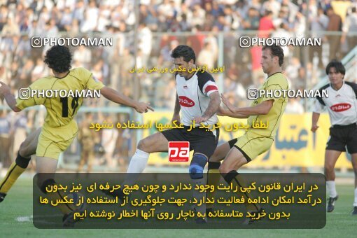 1930720, Tehran,Sabashahr, Iran, لیگ برتر فوتبال ایران، Persian Gulf Cup، Week 6، First Leg، 2005/10/03، Saba 3 - 1 Sepahan