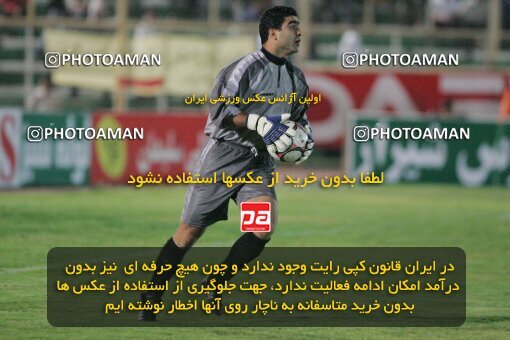 1930760, Shiraz, Iran, لیگ برتر فوتبال ایران، Persian Gulf Cup، Week 8، First Leg، 2005/10/20، Bargh Shiraz 0 - 1 Persepolis
