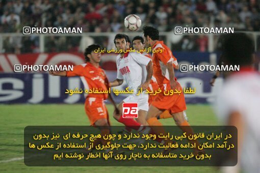 1930774, Shiraz, Iran, لیگ برتر فوتبال ایران، Persian Gulf Cup، Week 8، First Leg، 2005/10/20، Bargh Shiraz 0 - 1 Persepolis