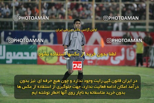 1930775, Shiraz, Iran, لیگ برتر فوتبال ایران، Persian Gulf Cup، Week 8، First Leg، 2005/10/20، Bargh Shiraz 0 - 1 Persepolis