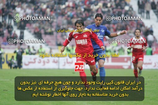 1931013, Tehran, Iran, لیگ برتر فوتبال ایران، Persian Gulf Cup، Week 10، First Leg، 2005/11/05، Esteghlal 1 - 0 Persepolis