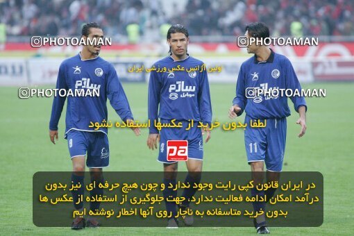 1931026, Tehran, Iran, لیگ برتر فوتبال ایران، Persian Gulf Cup، Week 10، First Leg، 2005/11/05، Esteghlal 1 - 0 Persepolis
