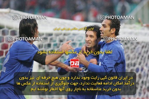 1931032, Tehran, Iran, لیگ برتر فوتبال ایران، Persian Gulf Cup، Week 10، First Leg، 2005/11/05، Esteghlal 1 - 0 Persepolis