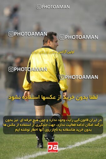 1931098, Karaj, Iran, لیگ برتر فوتبال ایران، Persian Gulf Cup، Week 11، First Leg، 2005/11/14، Saipa 0 - 0 Aboumoslem