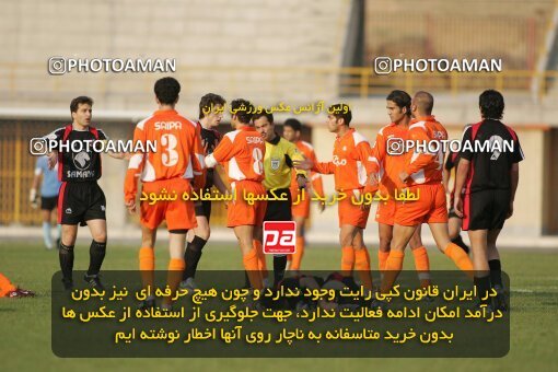 1931100, Karaj, Iran, لیگ برتر فوتبال ایران، Persian Gulf Cup، Week 11، First Leg، 2005/11/14، Saipa 0 - 0 Aboumoslem