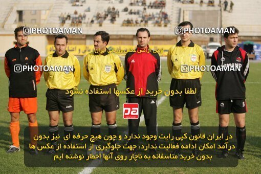 1931145, Karaj, Iran, لیگ برتر فوتبال ایران، Persian Gulf Cup، Week 11، First Leg، 2005/11/14، Saipa 0 - 0 Aboumoslem