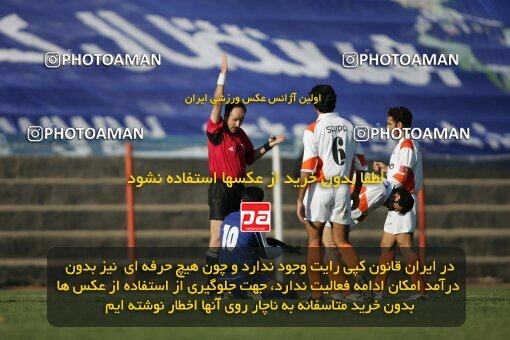 1931209, Karaj, Iran, لیگ برتر فوتبال ایران، Persian Gulf Cup، Week 12، First Leg، 2005/11/18، Saipa 1 - 0 Esteghlal Ahvaz