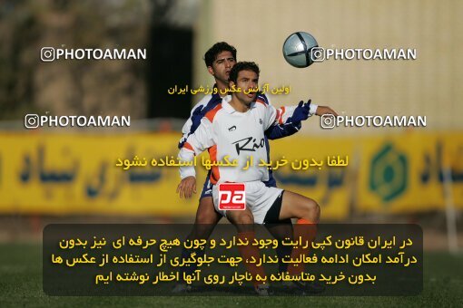 1931210, Karaj, Iran, لیگ برتر فوتبال ایران، Persian Gulf Cup، Week 12، First Leg، 2005/11/18، Saipa 1 - 0 Esteghlal Ahvaz