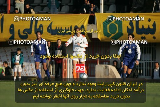 1931258, Karaj, Iran, لیگ برتر فوتبال ایران، Persian Gulf Cup، Week 12، First Leg، 2005/11/18، Saipa 1 - 0 Esteghlal Ahvaz