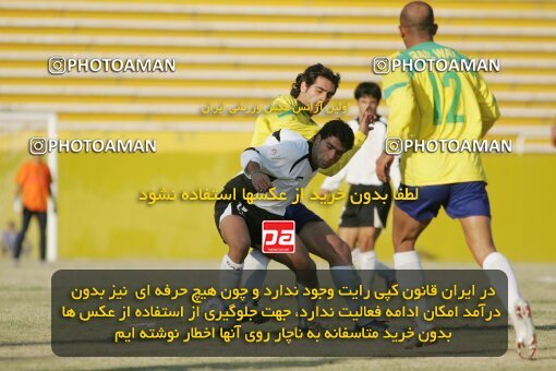 1931293, Tehran, Iran, لیگ برتر فوتبال ایران، Persian Gulf Cup، Week 12، First Leg، 2005/11/19، Rah Ahan 0 - 0 Fajr-e Sepasi Shiraz