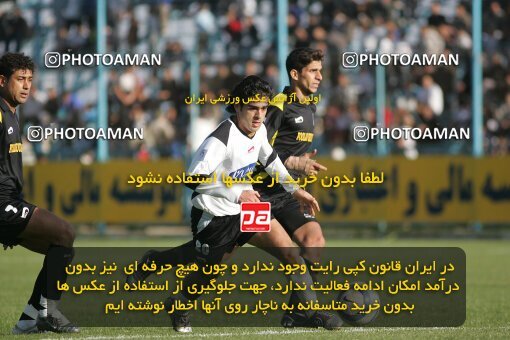 1931411, Tehran,Sabashahr, Iran, لیگ برتر فوتبال ایران، Persian Gulf Cup، Week 12، First Leg، 2005/11/20، Saba 1 - 1 Foulad Khouzestan