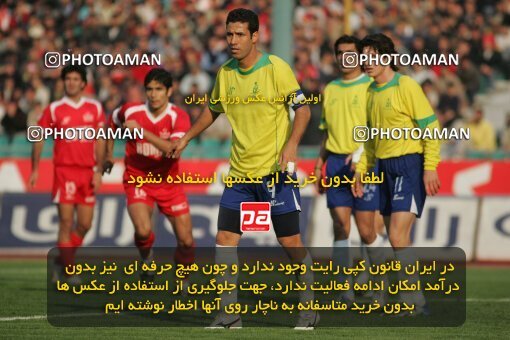 1931625, Tehran, Iran, لیگ برتر فوتبال ایران، Persian Gulf Cup، Week 14، First Leg، 2005/12/15، Rah Ahan 0 - 0 Persepolis