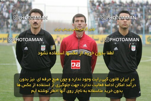 1931691, Tehran,Sabashahr, Iran, لیگ برتر فوتبال ایران، Persian Gulf Cup، Week 14، First Leg، 2005/12/16، Saba 1 - 0 Bargh Shiraz