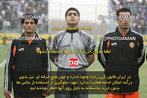 1931692, Tehran,Sabashahr, Iran, لیگ برتر فوتبال ایران، Persian Gulf Cup، Week 14، First Leg، 2005/12/16، Saba 1 - 0 Bargh Shiraz