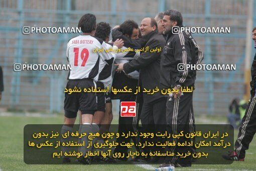 1931719, Tehran,Sabashahr, Iran, لیگ برتر فوتبال ایران، Persian Gulf Cup، Week 14، First Leg، 2005/12/16، Saba 1 - 0 Bargh Shiraz