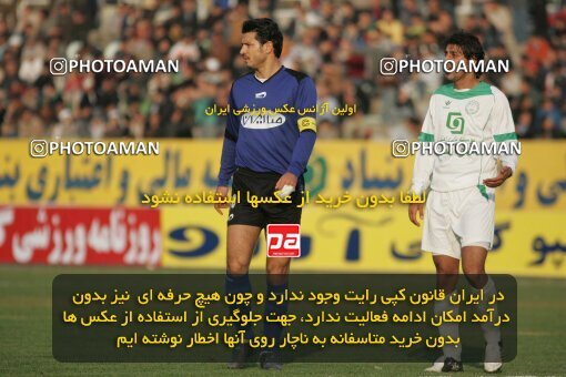 1931867, Tehran, Iran, لیگ برتر فوتبال ایران، Persian Gulf Cup، Week 15، First Leg، 2005/12/22، Pas 0 - 0 Saba