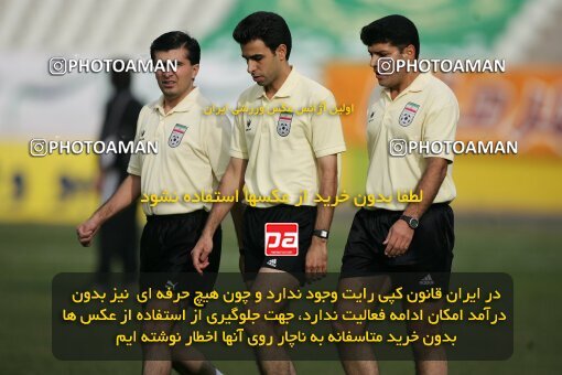 1931938, Tehran, Iran, لیگ برتر فوتبال ایران، Persian Gulf Cup، Week 15، First Leg، 2005/12/22، Pas 0 - 0 Saba