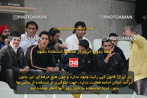 1931950, Tehran, Iran, لیگ برتر فوتبال ایران، Persian Gulf Cup، Week 15، First Leg، 2005/12/22، Pas 0 - 0 Saba
