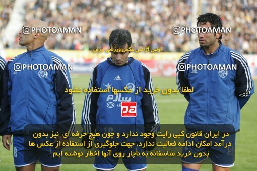 1932012, Tehran, Iran, لیگ برتر فوتبال ایران، Persian Gulf Cup، Week 16، Second Leg، 2005/12/29، Esteghlal 1 - 1 Saba