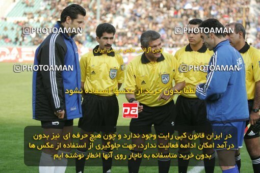 1932061, Tehran, Iran, لیگ برتر فوتبال ایران، Persian Gulf Cup، Week 16، Second Leg، 2005/12/29، Esteghlal 1 - 1 Saba