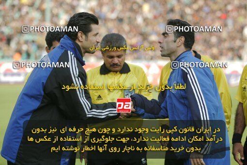 1932062, Tehran, Iran, لیگ برتر فوتبال ایران، Persian Gulf Cup، Week 16، Second Leg، 2005/12/29، Esteghlal 1 - 1 Saba