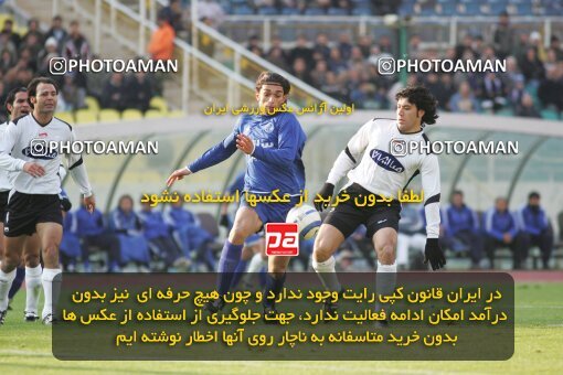 1932070, Tehran, Iran, لیگ برتر فوتبال ایران، Persian Gulf Cup، Week 16، Second Leg، 2005/12/29، Esteghlal 1 - 1 Saba