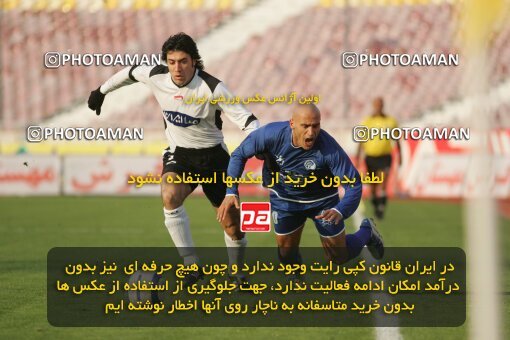 1932073, Tehran, Iran, لیگ برتر فوتبال ایران، Persian Gulf Cup، Week 16، Second Leg، 2005/12/29، Esteghlal 1 - 1 Saba