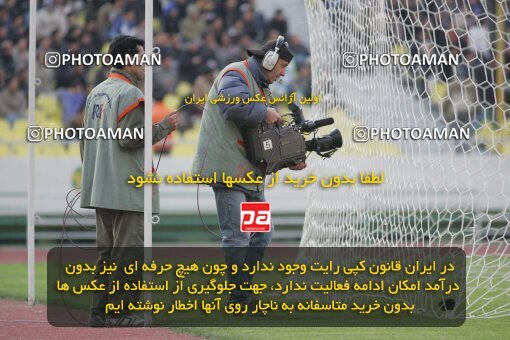 1932121, Tehran, Iran, لیگ برتر فوتبال ایران، Persian Gulf Cup، Week 16، Second Leg، 2005/12/29، Esteghlal 1 - 1 Saba