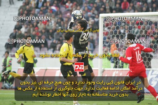 1932208, Tehran, Iran, لیگ برتر فوتبال ایران، Persian Gulf Cup، Week 16، Second Leg، 2005/12/30، Persepolis 2 - 4 Fajr-e Sepasi Shiraz