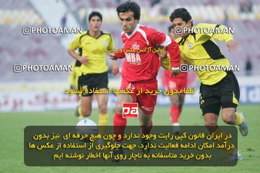 1932229, Tehran, Iran, لیگ برتر فوتبال ایران، Persian Gulf Cup، Week 16، Second Leg، 2005/12/30، Persepolis 2 - 4 Fajr-e Sepasi Shiraz
