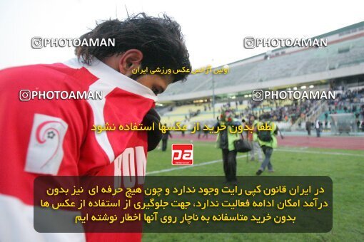1932246, Tehran, Iran, لیگ برتر فوتبال ایران، Persian Gulf Cup، Week 16، Second Leg، 2005/12/30، Persepolis 2 - 4 Fajr-e Sepasi Shiraz