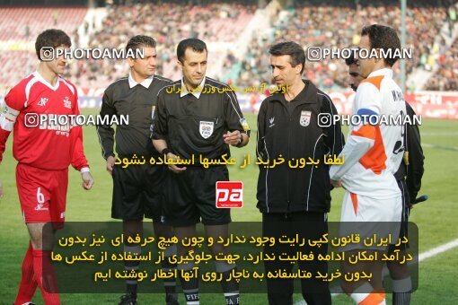 1932272, Tehran, Iran, لیگ برتر فوتبال ایران، Persian Gulf Cup، Week 17، Second Leg، 2006/01/05، Persepolis 2 - 2 Saipa