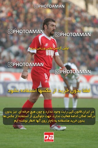 1932383, Tehran, Iran, لیگ برتر فوتبال ایران، Persian Gulf Cup، Week 17، Second Leg، 2006/01/05، Persepolis 2 - 2 Saipa
