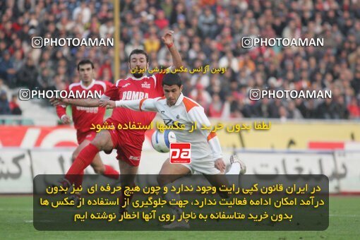 1932451, Tehran, Iran, لیگ برتر فوتبال ایران، Persian Gulf Cup، Week 17، Second Leg، 2006/01/05، Persepolis 2 - 2 Saipa