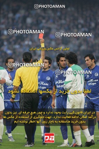 1932346, Tehran, Iran, لیگ برتر فوتبال ایران، Persian Gulf Cup، Week 17، Second Leg، 2006/01/06، Esteghlal 0 - 0 Pas