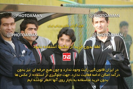 1932468, Tehran, Iran, لیگ برتر فوتبال ایران، Persian Gulf Cup، Week 17، ، 2006/01/06، Rah Ahan 1 - 2 Foulad Khouzestan
