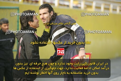 1932472, Tehran, Iran, لیگ برتر فوتبال ایران، Persian Gulf Cup، Week 17، ، 2006/01/06، Rah Ahan 1 - 2 Foulad Khouzestan