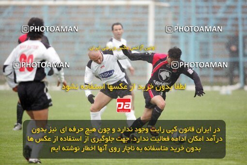 1932661, Tehran,Sabashahr, Iran, لیگ برتر فوتبال ایران، Persian Gulf Cup، Week 18، Second Leg، 2006/01/11، Saba 1 - 0 Aboumoslem