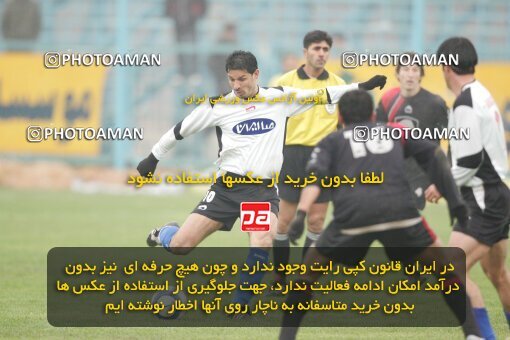 1932683, Tehran,Sabashahr, Iran, لیگ برتر فوتبال ایران، Persian Gulf Cup، Week 18، Second Leg، 2006/01/11، Saba 1 - 0 Aboumoslem