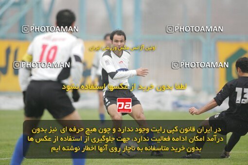 1932689, Tehran,Sabashahr, Iran, لیگ برتر فوتبال ایران، Persian Gulf Cup، Week 18، Second Leg، 2006/01/11، Saba 1 - 0 Aboumoslem