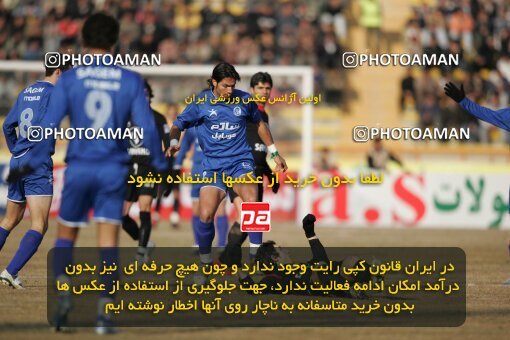 1932768, Mashhad, Iran, لیگ برتر فوتبال ایران، Persian Gulf Cup، Week 18، Second Leg، 2006/01/19، Aboumoslem 1 - 0 Esteghlal